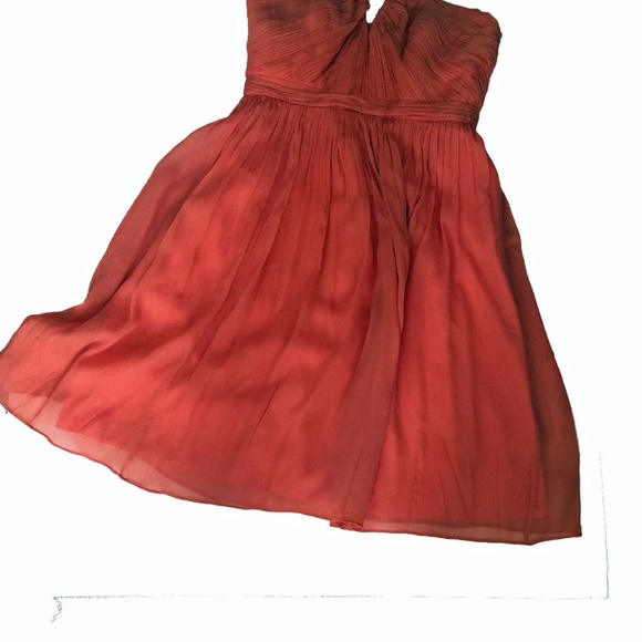 J CREW Dusty Rose Chifon Dress - Picture 5 of 6
